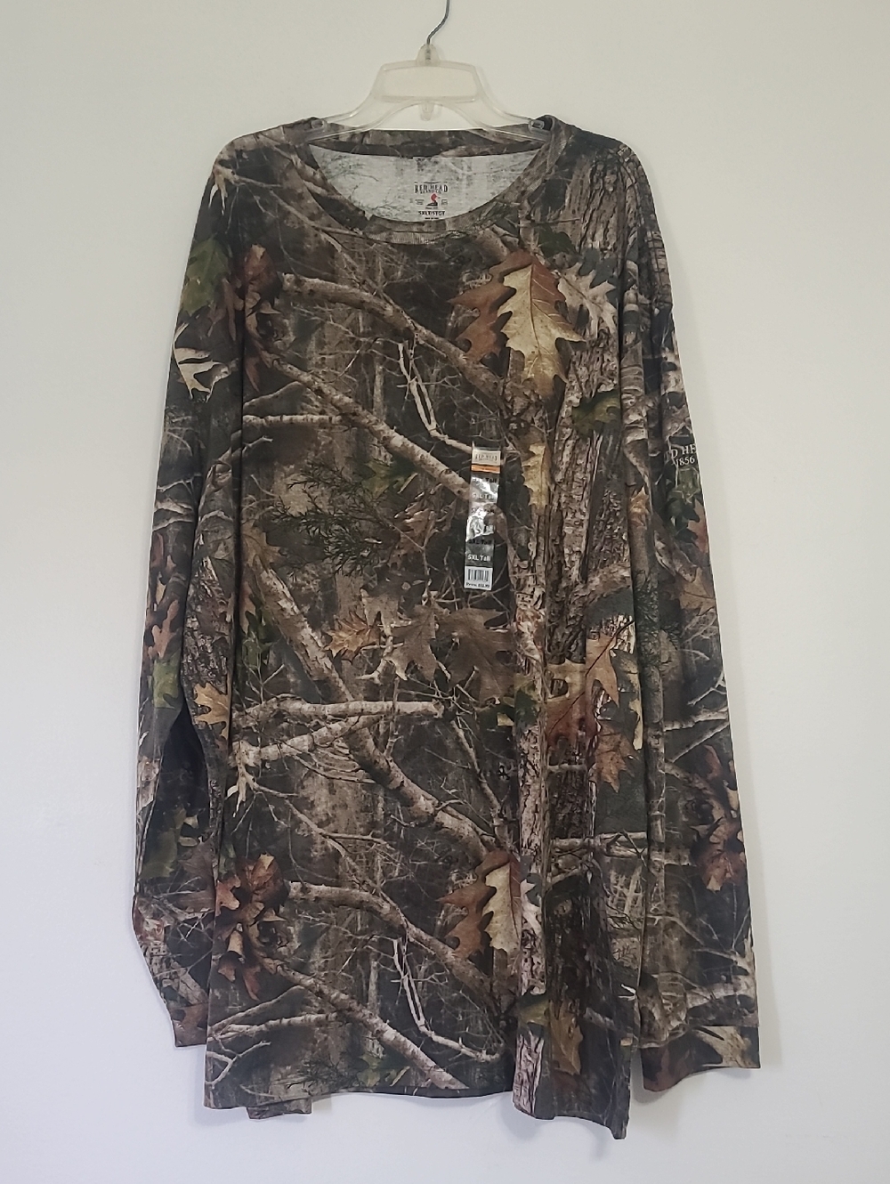 Realtree Men's Long Sleeve Camouflage T-shirt